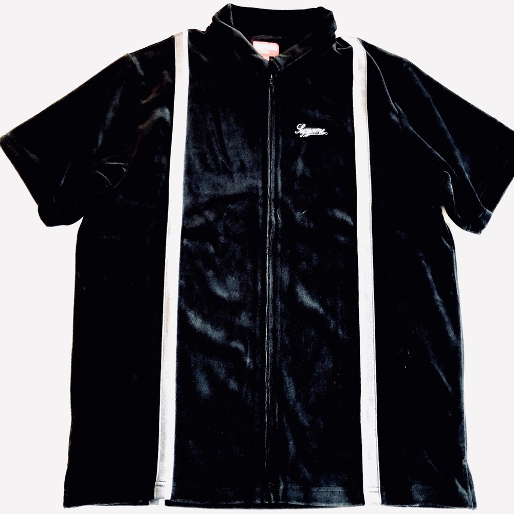 NWT Supreme Velour Warm Up Shirt